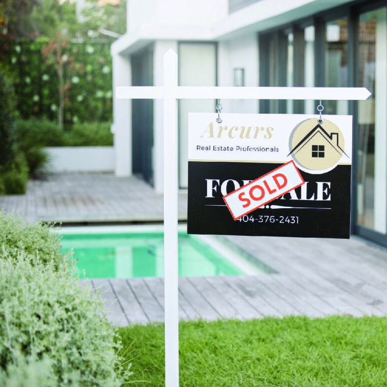 Real estate yard sign printed by Sign America