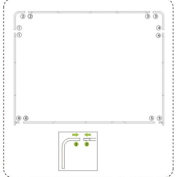 Straight Tension Fabric Displays