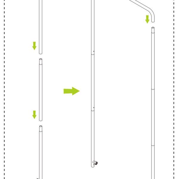Tension Fabric Stand