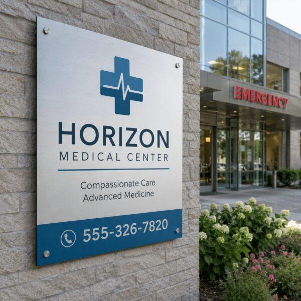 Aluminum composite ACM sign panel — rigid premium signage Sign America Chicago (photo 5)