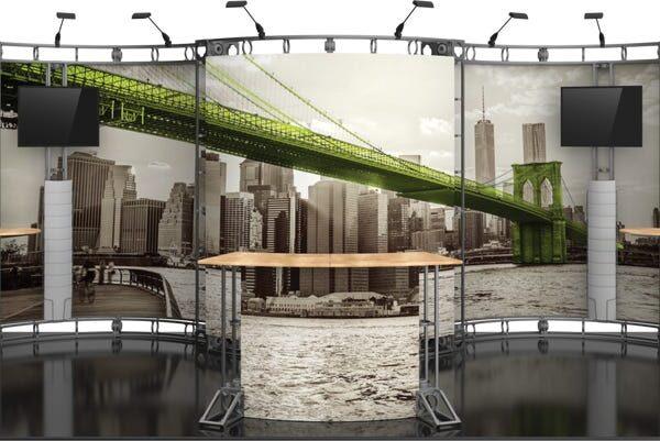 Apex Orbital Express Truss 20ft Modular Exhibit