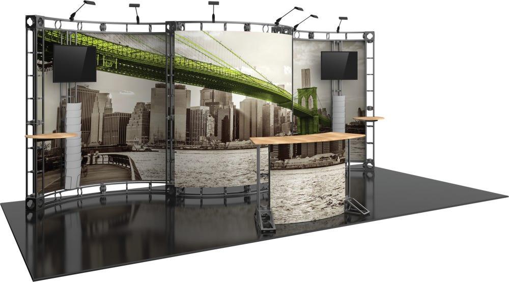 Apex Orbital Express Truss 20ft Modular Exhibit