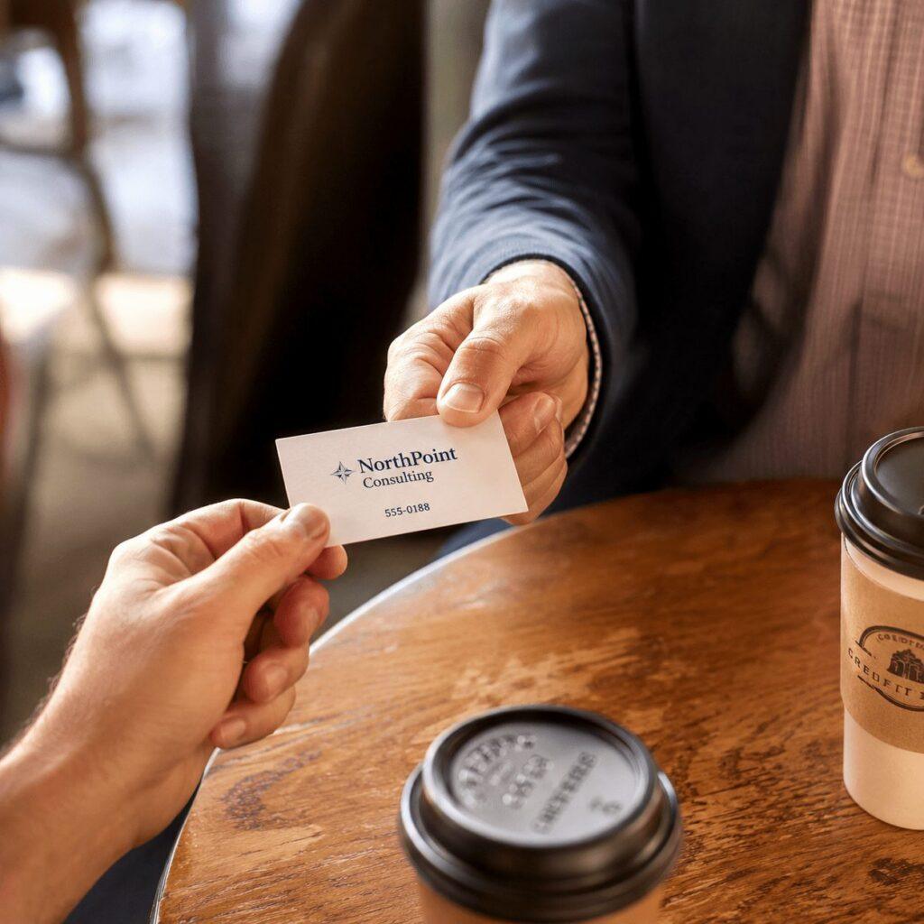 Premium thick business cards — business card printing Sign America Chicago (photo 1)