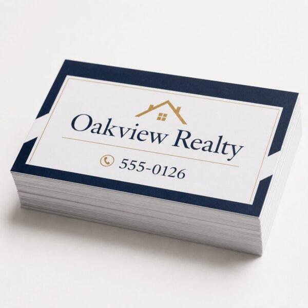 Premium thick business cards — business card printing Sign America Chicago (photo 4)