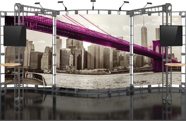 Callisto Orbital Express Truss 20ft Modular Exhibit