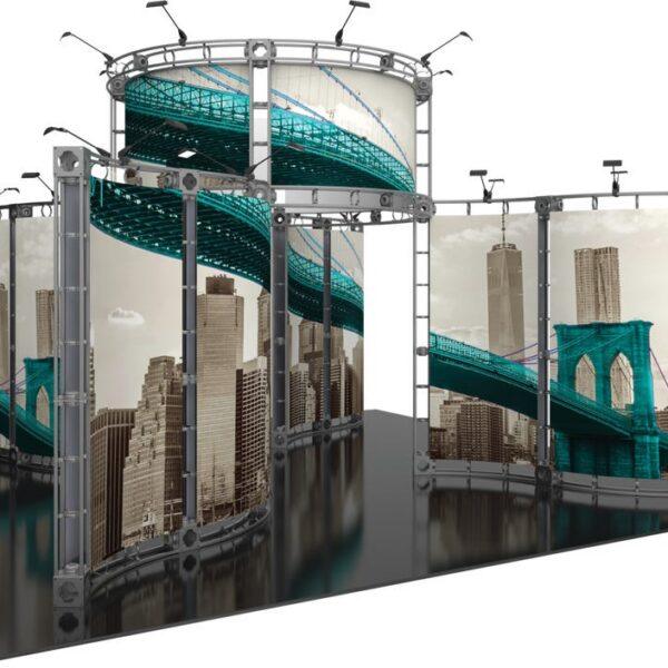 Canis Orbital Express Truss 20x20 Modular Island Exhibit