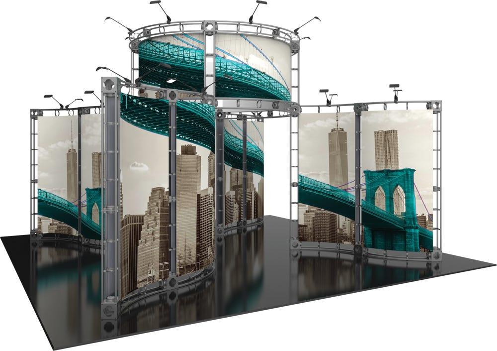 Canis Orbital Express Truss 20x20 Modular Island Exhibit