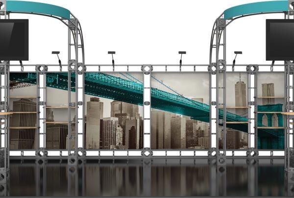 Cepheus 2 Orbital Express Truss 20ft Modular Exhibit
