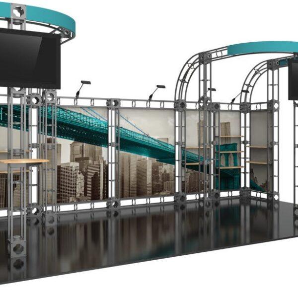 Cepheus 2 Orbital Express Truss 20ft Modular Exhibit