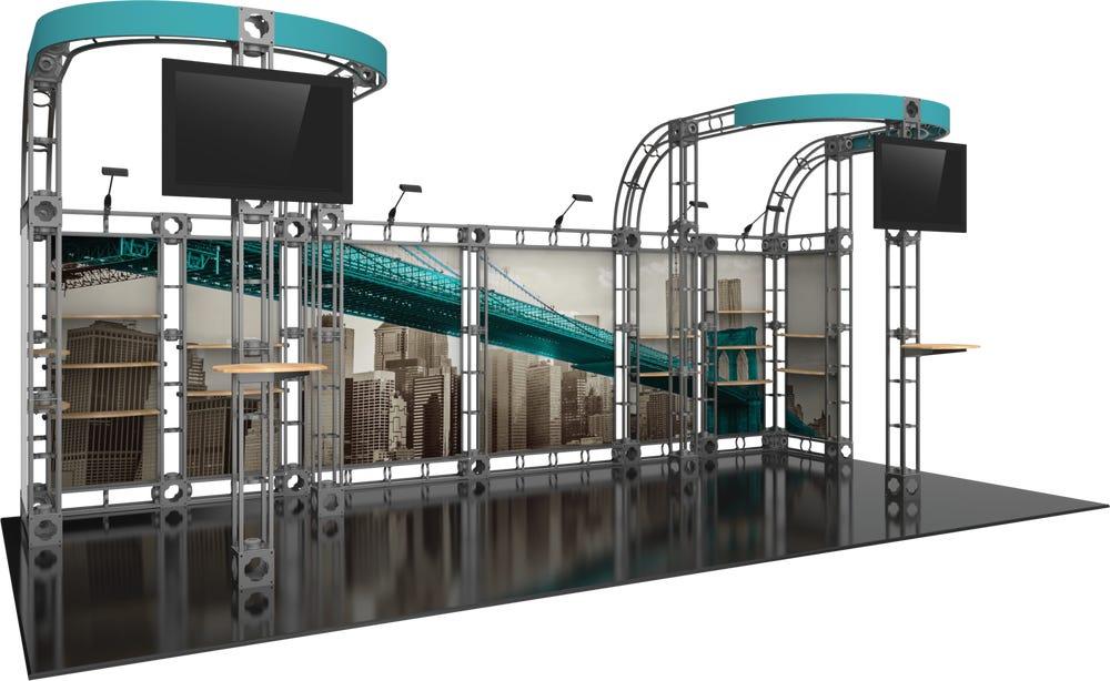 Cepheus 2 Orbital Express Truss 20ft Modular Exhibit