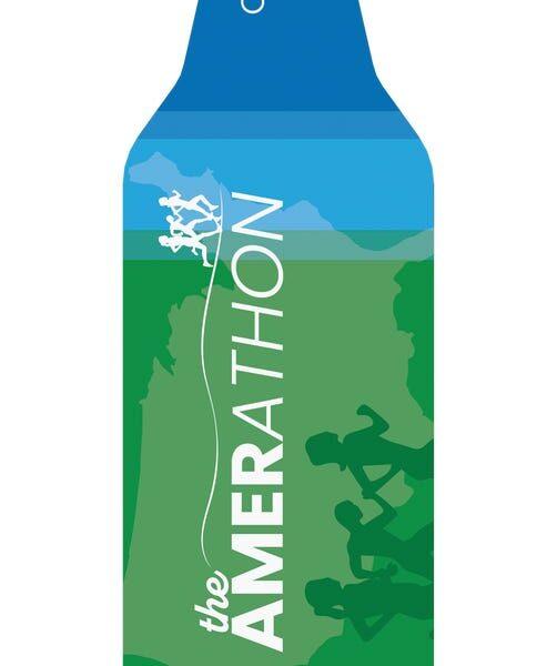 Contour Outdoor Sign Bottle - Plate Base