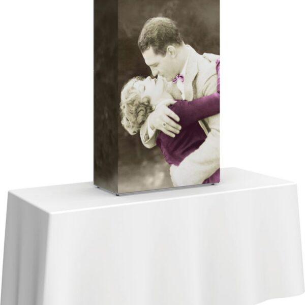Embrace 2.5ft Tabletop Push-Fit Tension Fabric Display