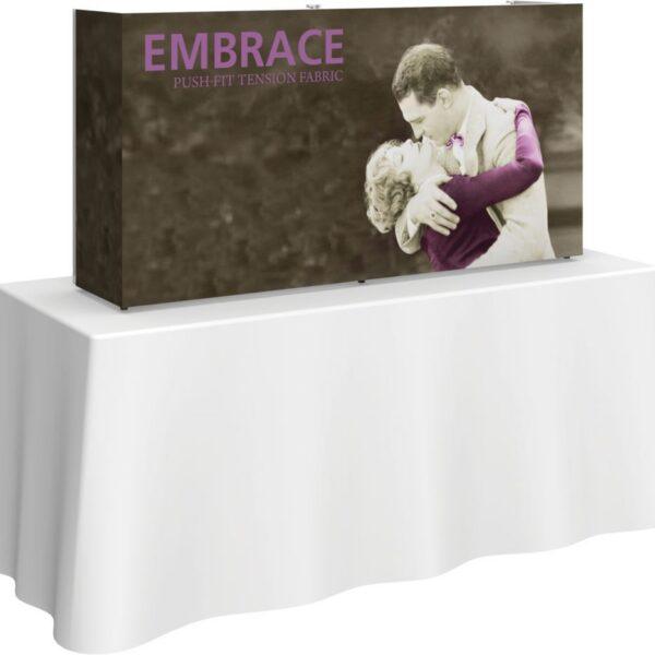 Embrace 5ft Tabletop Push-Fit Tension Fabric Display