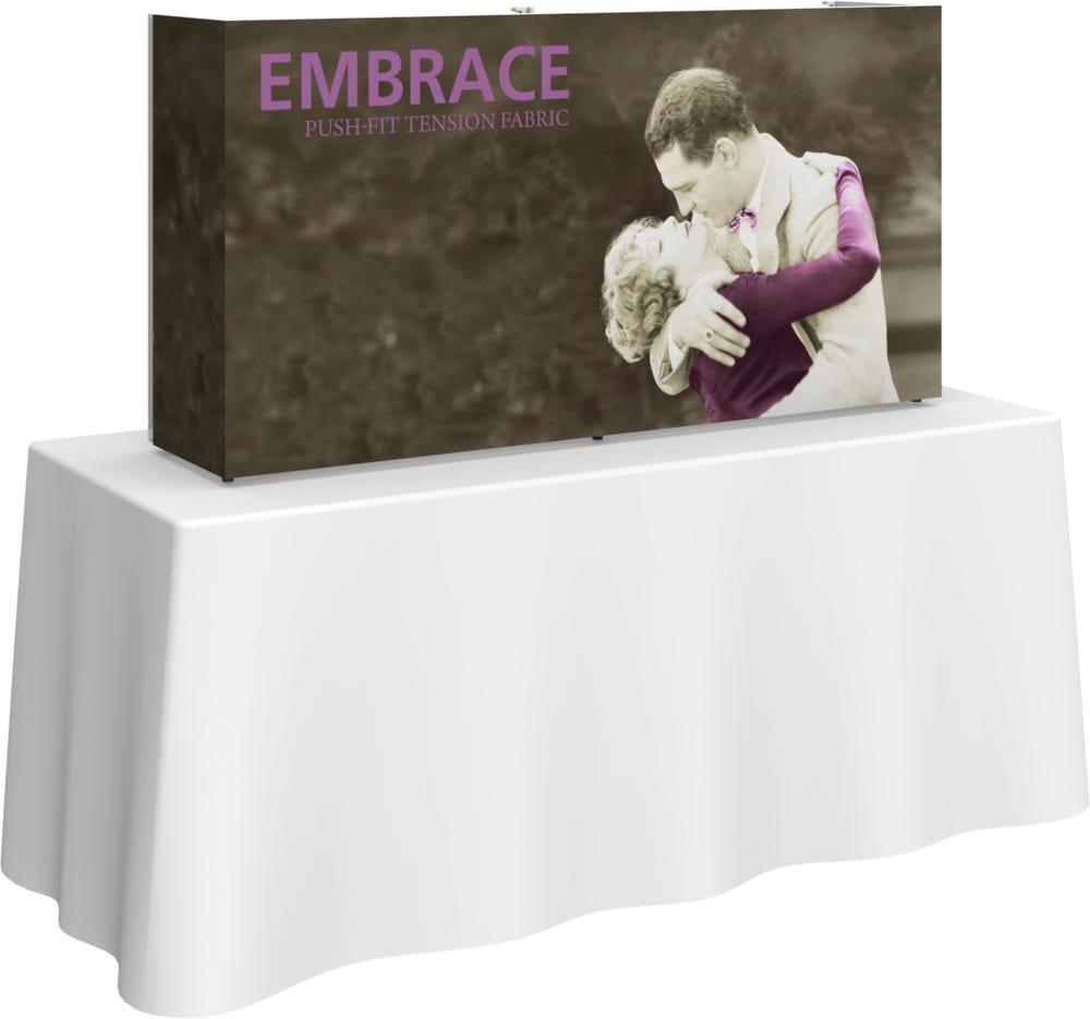 Embrace 5ft Tabletop Push-Fit Tension Fabric Display