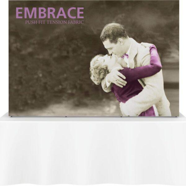 Embrace 7.5ft Tabletop Push-Fit Tension Fabric Display