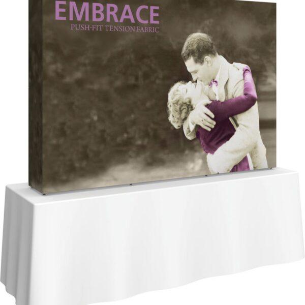 Embrace 7.5ft Tabletop Push-Fit Tension Fabric Display