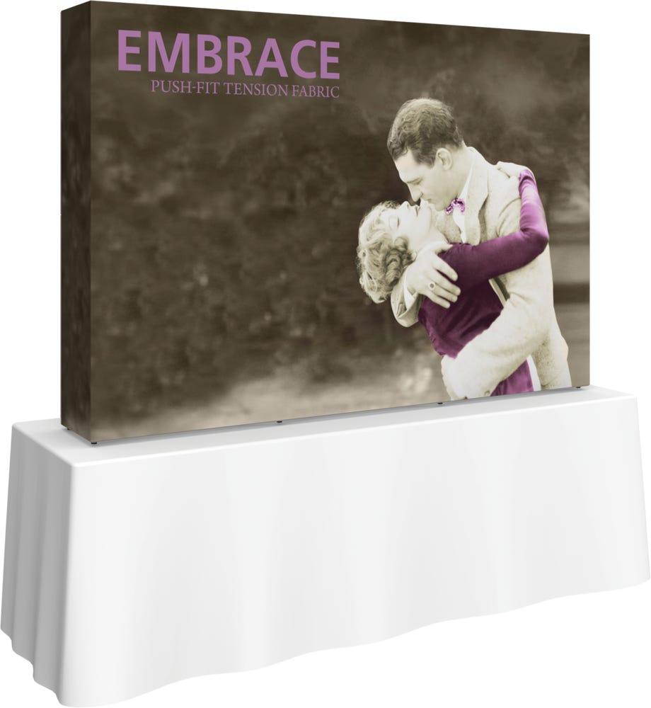 Embrace 7.5ft Tabletop Push-Fit Tension Fabric Display