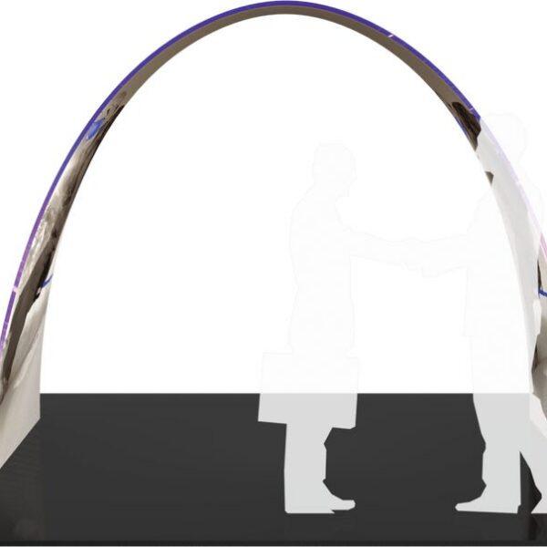 Formulate 10ft Arch 02 Tension Fabric Structure