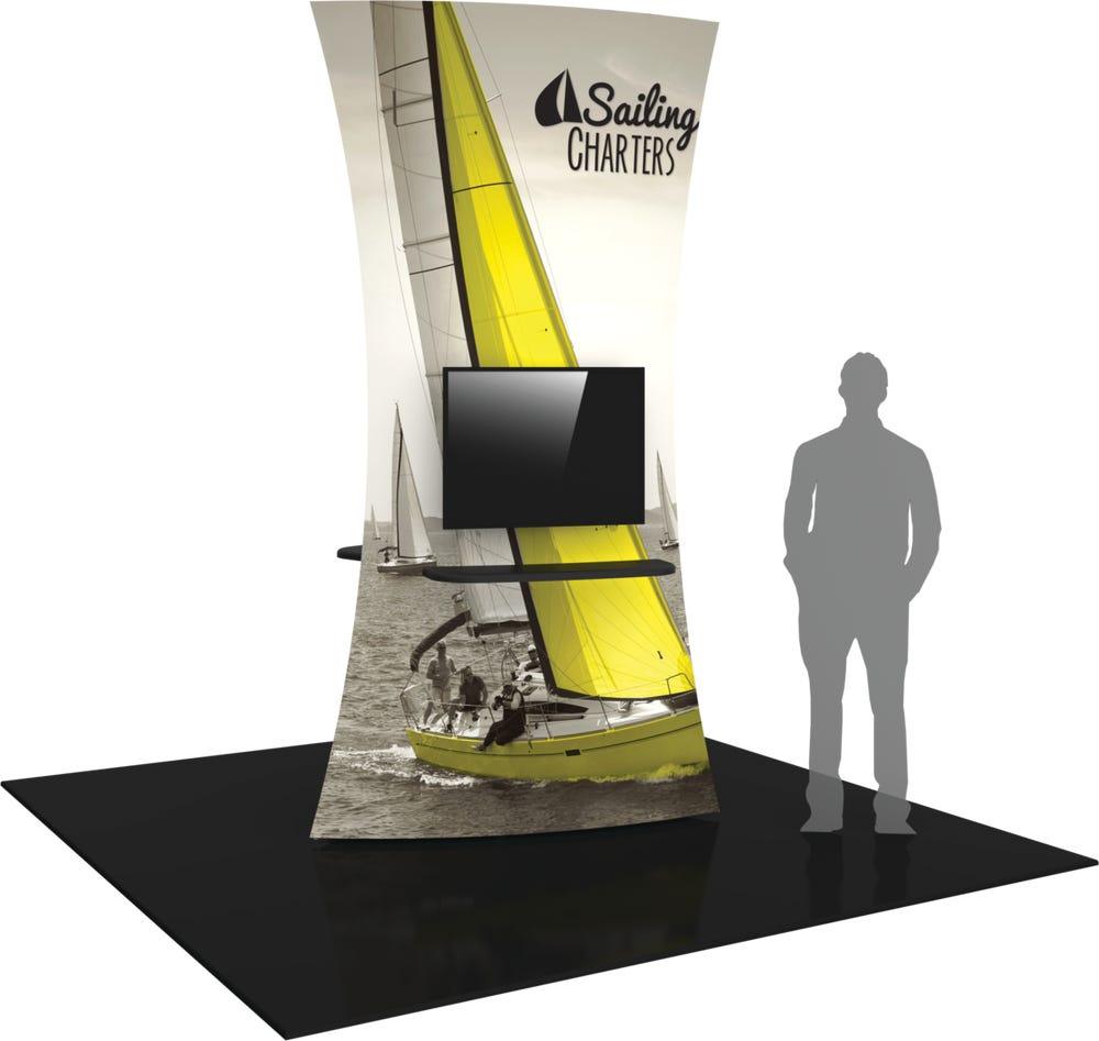 Formulate 10ft Tower 02 Tension Fabric Structure