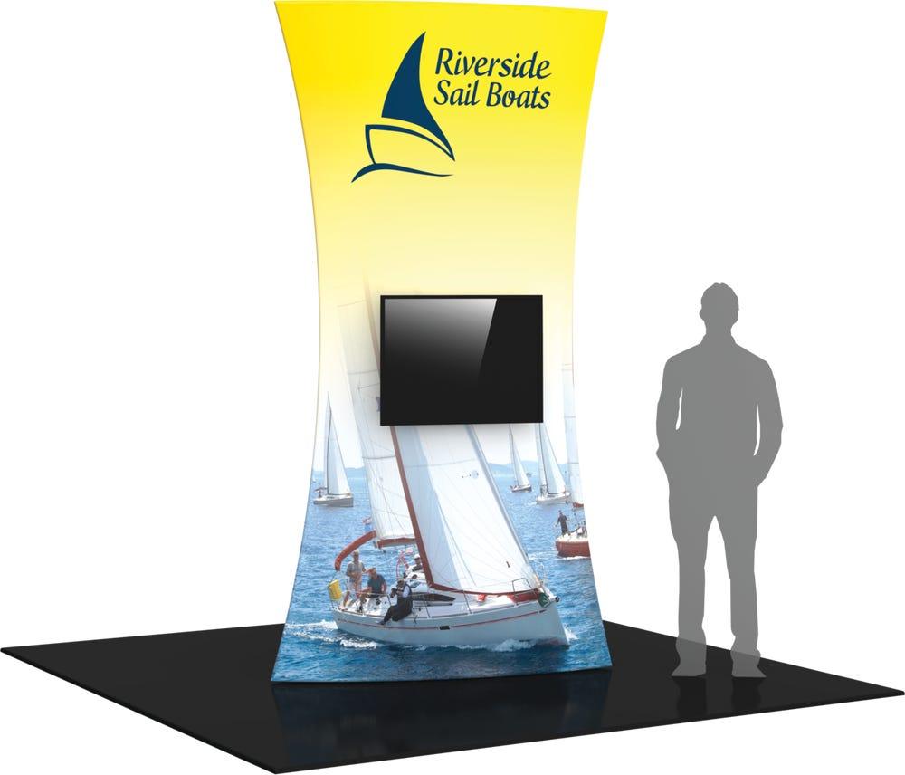 Formulate 10ft Tower 03 Tension Fabric Structure