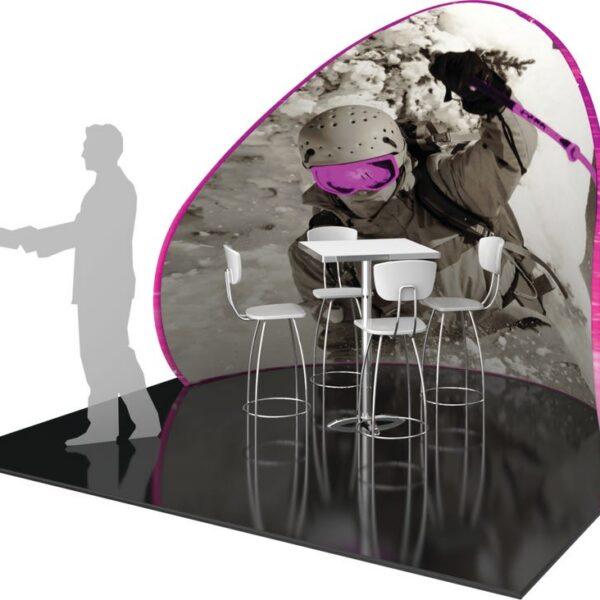 Formulate Chip-Shaped Wall Tension Fabric Structure