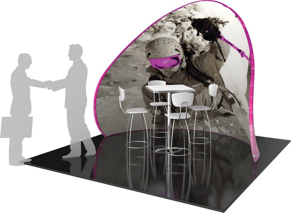 Formulate Chip-Shaped Wall Tension Fabric Structure