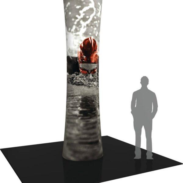 Formulate Cylinder Tower 01 Tension Fabric Structure