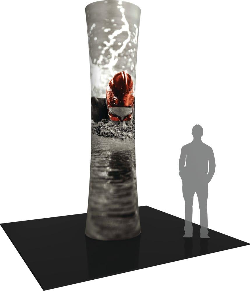 Formulate Cylinder Tower 01 Tension Fabric Structure