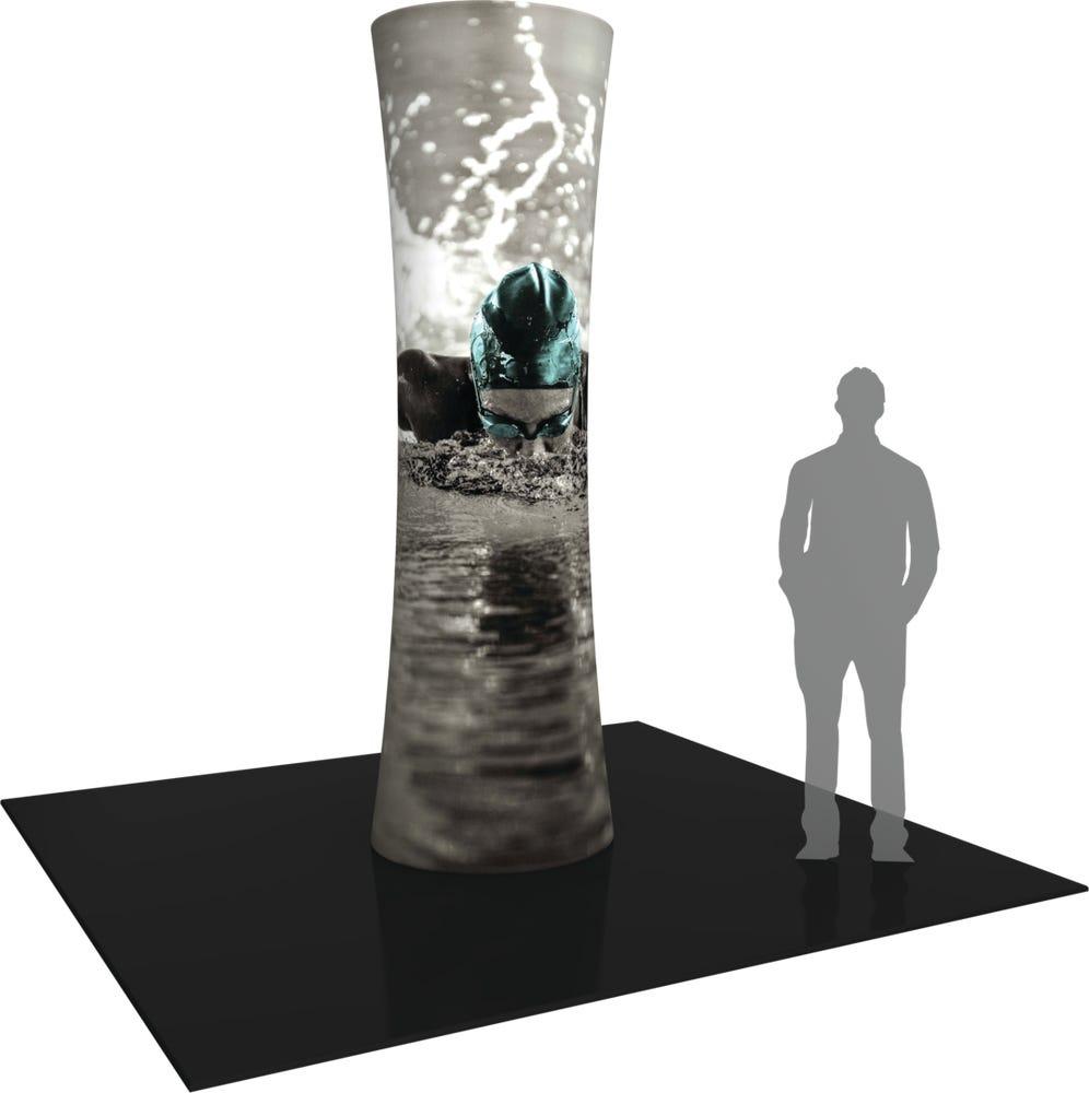 Formulate Cylinder Tower 02 Tension Fabric Structure