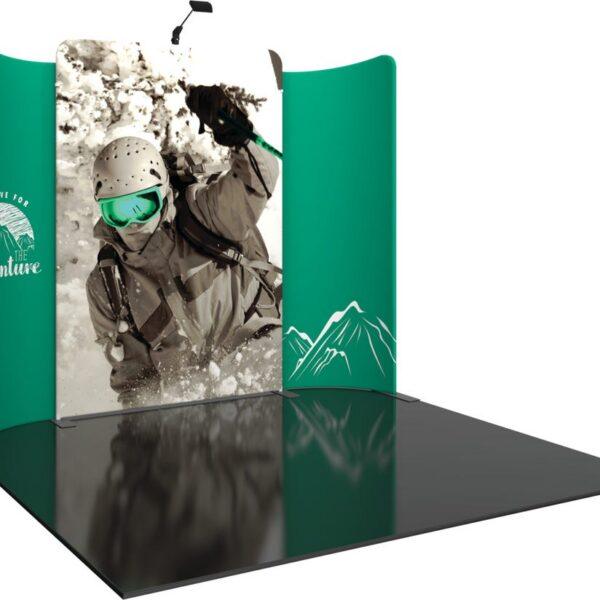 Formulate Designer Series 10ft Fabric Backwall Kit 02