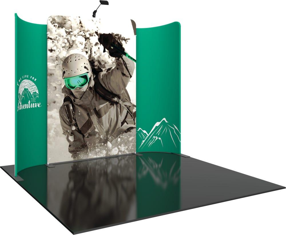 Formulate Designer Series 10ft Fabric Backwall Kit 02