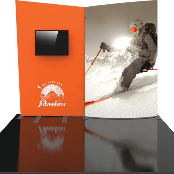 Formulate Designer Series 10ft Fabric Backwall Kit 09
