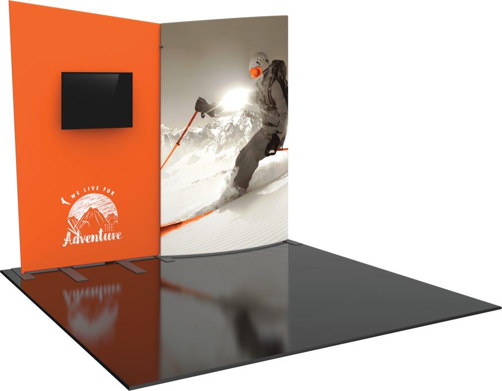 Formulate Designer Series 10ft Fabric Backwall Kit 09