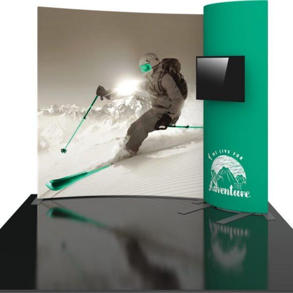 Formulate Designer Series 10ft Fabric Backwall Kit 11