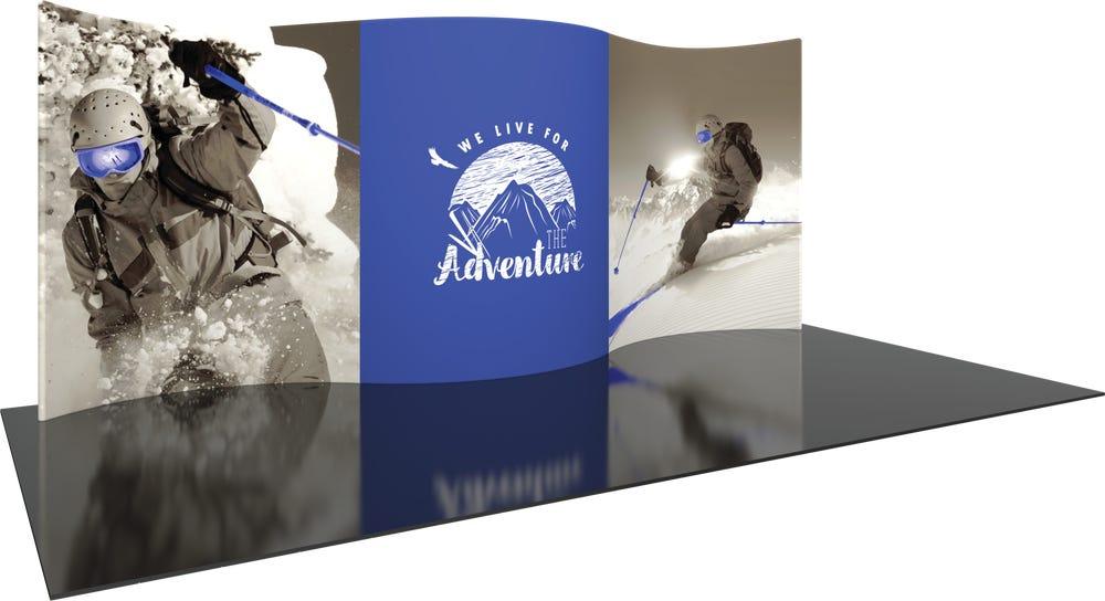 Formulate Designer Series 20ft Fabric Backwall Kit 01