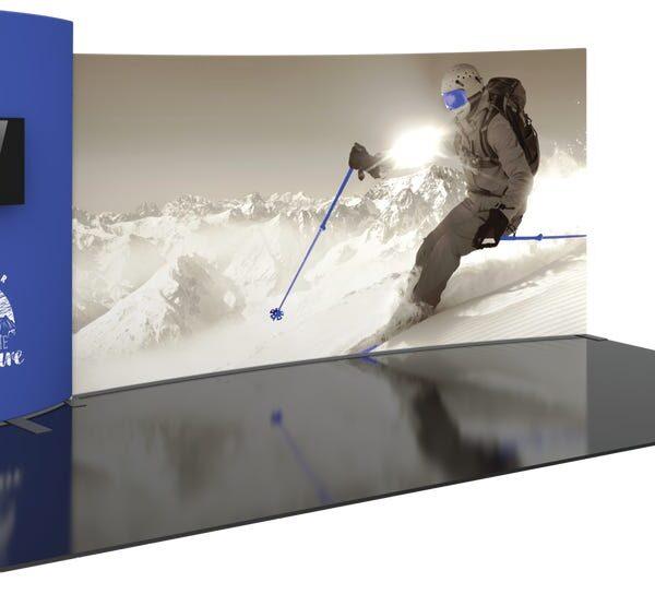 Formulate Designer Series 20ft Fabric Backwall Kit 13