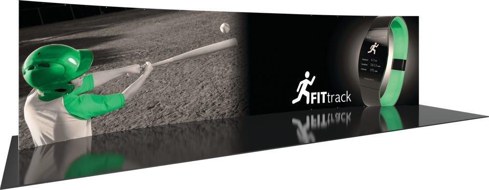 Formulate Designer Series 30ft Fabric Backwall Kit 03
