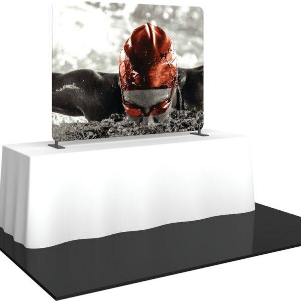 Formulate Essential Tabletop Straight Fabric Backwall