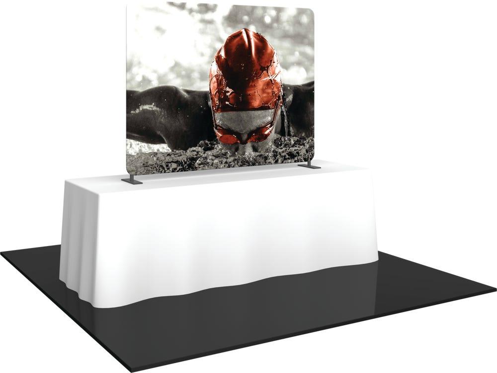 Formulate Essential Tabletop Straight Fabric Backwall