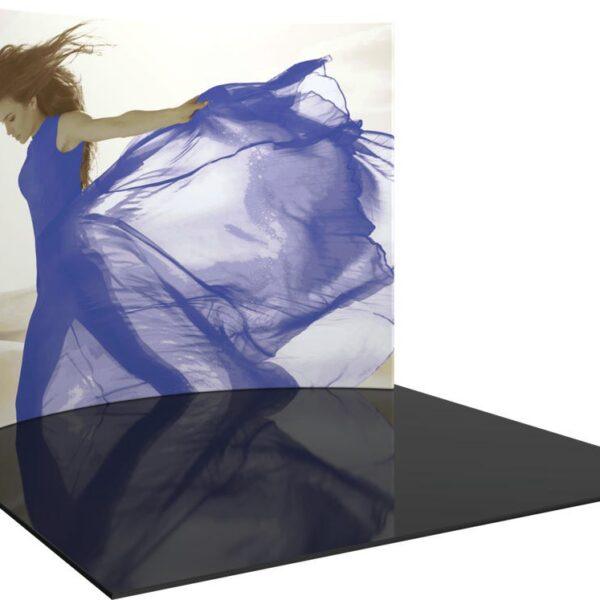 Formulate Master 10ft HC1 Horizontal Curve Fabric Backwall
