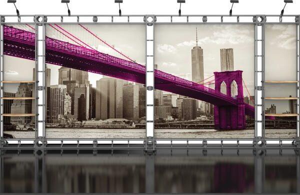 Hercules 12 Orbital Express Truss 20ft Modular Backwall