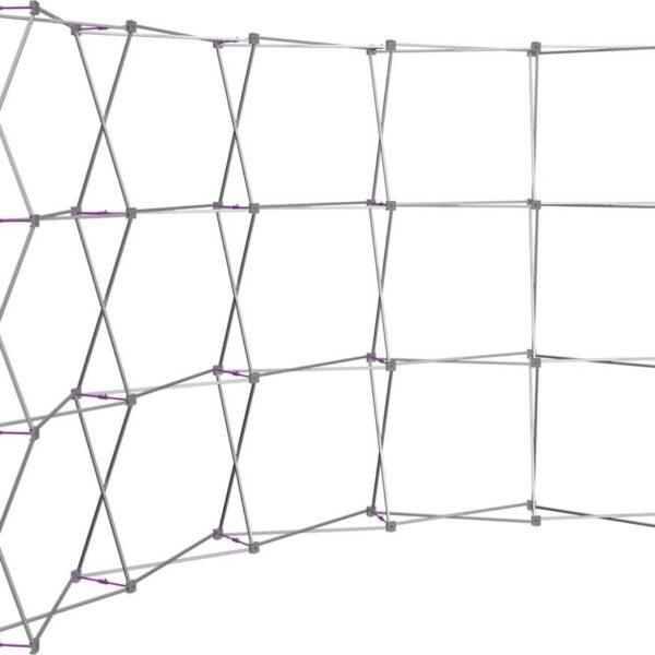 Hopup 13ft Curved Full Height Tension Fabric Display