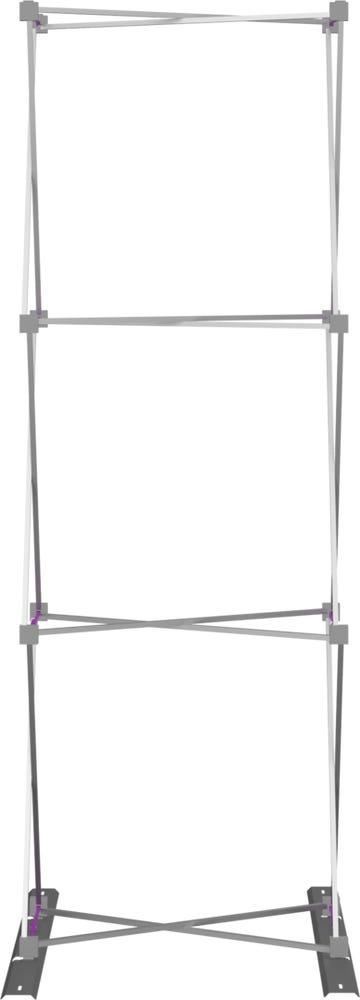 Hopup 2.5ft Straight Full Height Tension Fabric Display