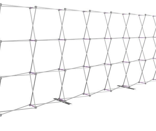 Hopup 30ft Straight Full Height Tension Fabric Display