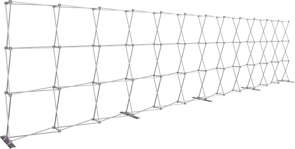 Hopup 30ft Straight Full Height Tension Fabric Display