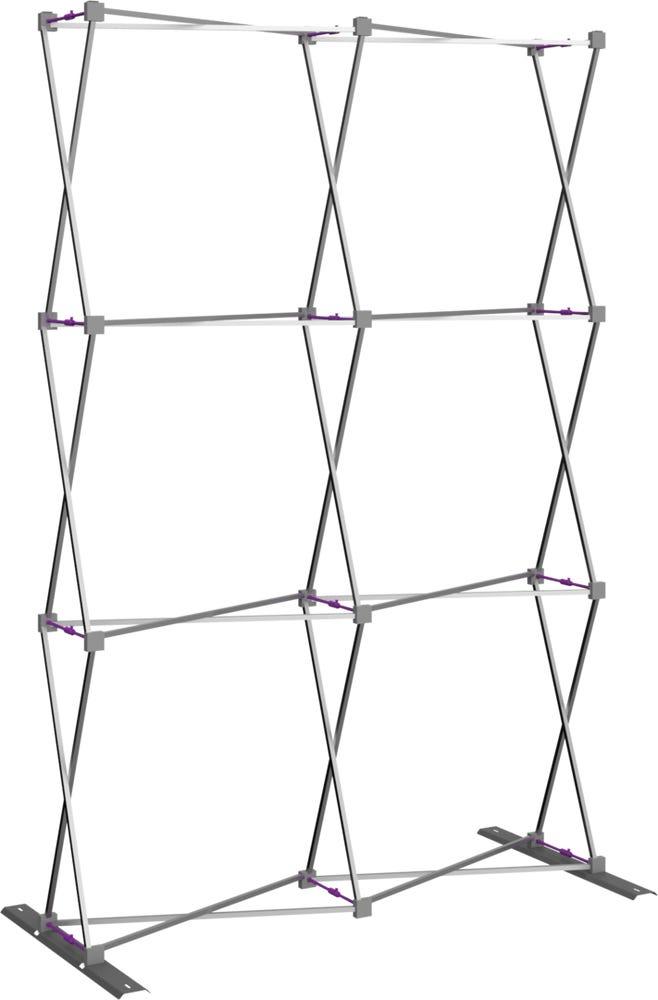 Hopup 5ft Straight Full Height Tension Fabric Display