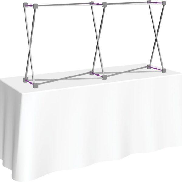 Hopup 5ft Straight Tabletop Tension Fabric Display