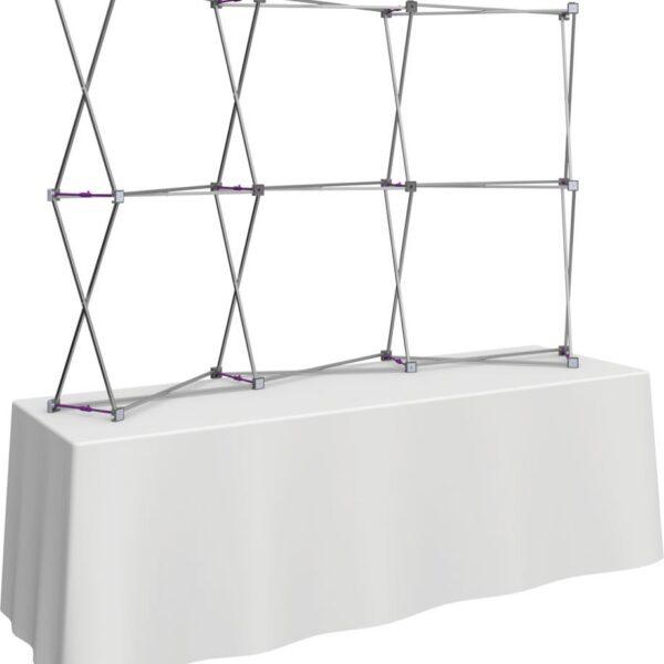 Hopup 7.5ft Curved Tabletop Tension Fabric Display