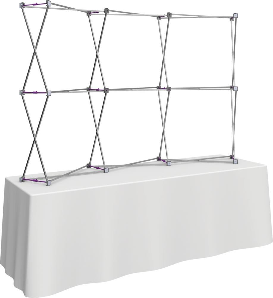 Hopup 7.5ft Curved Tabletop Tension Fabric Display