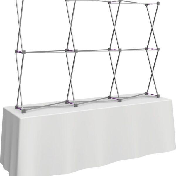 Hopup 7.5ft Straight Tabletop Tension Fabric Display